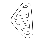 997552455018P9 - : Defroster Grille for Porsche: 911 Image