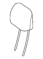 21697004508L19 - Body: Headrest for Mercedes-Benz Image