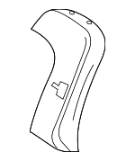 2169102216 - Body: Seat Back Pad for Mercedes-Benz Image