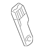 19148785 - Electrical: Buckle End for Buick: Rainier | Chevrolet: Trailblazer, Trailblazer EXT | GMC: Envoy, Envoy XL, Envoy XUV Image