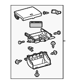5541076010C0 - : Center Display Assembly for Lexus: CT200h Image