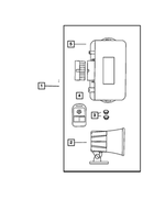 4886374AB - Mopar Accessories - Component Parts: Alarm Or Keyless Transmitter for Mopar Image