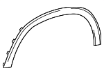 16788022099999 - Body: Wheel Arch Molding for Mercedes-Benz Image