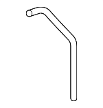 25757865 - Cooling System: Overflow Hose for Cadillac: CTS, SRX, STS Image