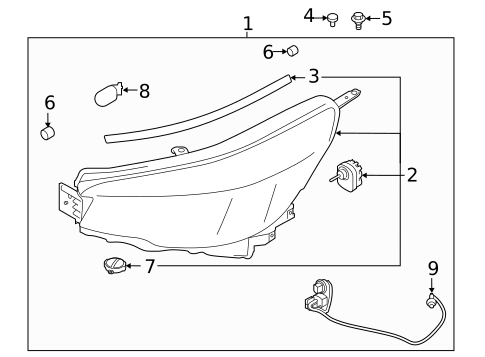 Bulbs - Chassis for 2021 Subaru Forester #4