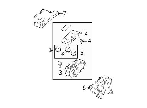Flasher Units, Fuses, & Circuit Breakers for 2011 Buick Lucerne #0