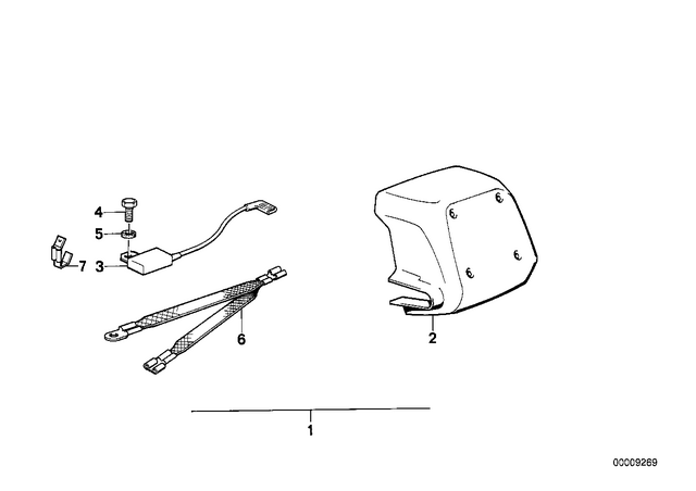 7119913212 - Audio, Navigation, Information Systems: Hex Bolt - M5X8 for BMW-Motorrad Image