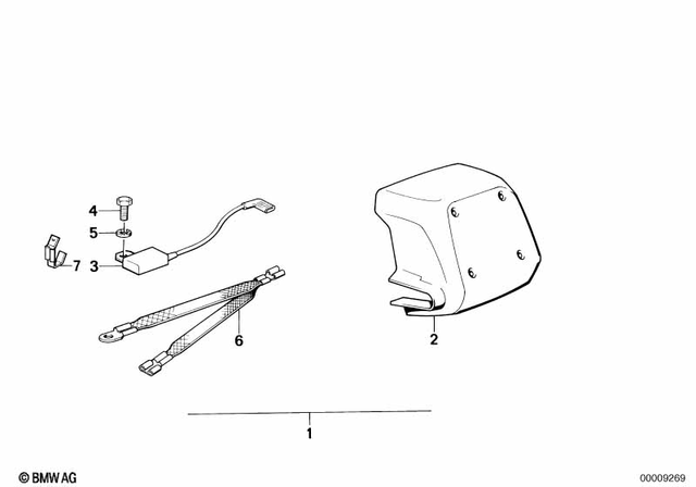 7119913212 - Audio, Navigation, Information Systems: Hex Bolt - M5X8 for BMW-Motorrad Image