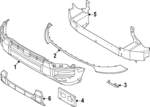 S1PZ8419BB - Body: Bumper Trim for Ford: Bronco Sport Image