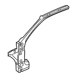 8R0809201A - Body: Body A-Pillar Reinforcement for Audi Image image