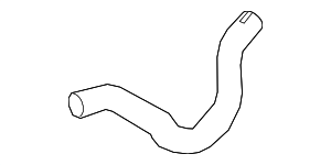 16572F0020 - Belts &amp; Cooling: Radiator Hose for Toyota: Avalon, Camry Image