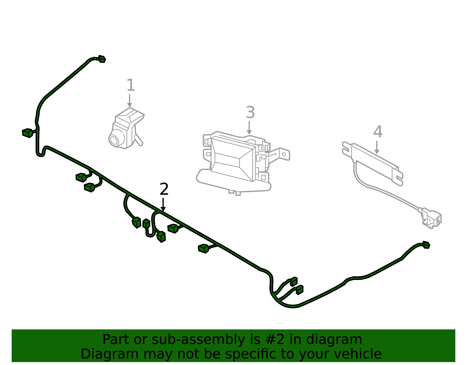 Genuine Wire Harness for 2022-2026 Genesis G70 | Part# 91885-G9520 ...