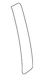 863914D001 - Body: Black Out Tape for Kia: Sedona Image