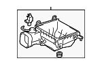 177010P070 - : 2012-2018 Toyota - Air Cleaner Body for Toyota: Avalon, Camry Image