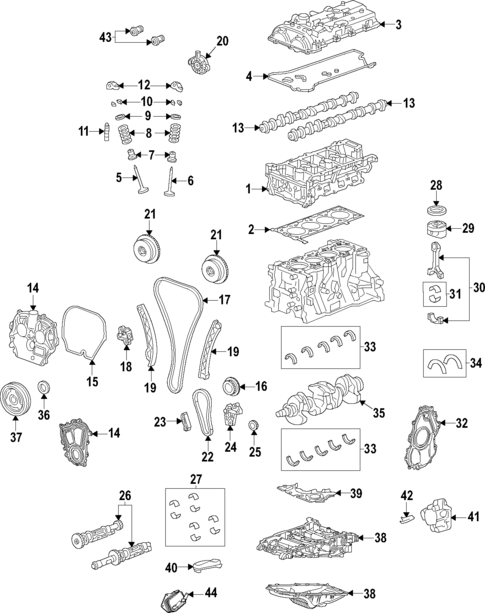 Engine for 2024 Cadillac CT5 #0