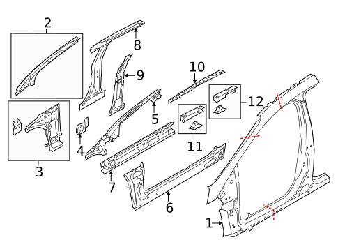 Rocker for 2016 Ford Focus #0