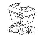 5143283AA - Body: Reservoir for Jeep: Commander, Grand Cherokee Image