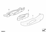 52108031153 - : Trim, Seat Outer Left for BMW Image