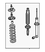 52610SDPA13 - : Strut Assembly for Honda: Accord Image