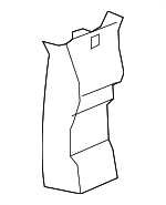 25858004 - Body: Upper Center Pillar Trim for Hummer: H2 Image