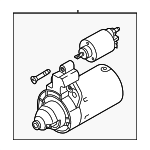 6H911024B - Electrical: Starter for Audi Image