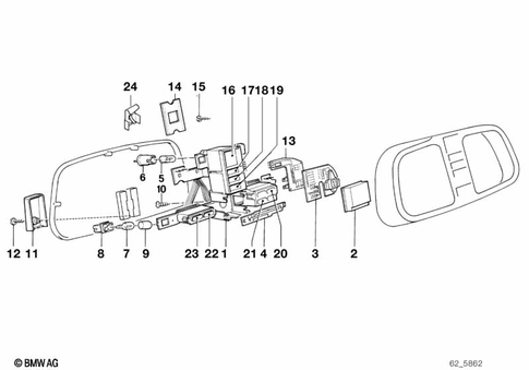 Instrument Cluster for 1986 BMW-Motorrad K 100 LT #3