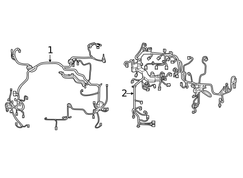 Wiring Harness for 2011 Toyota Avalon #0