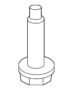W721449S439 - Suspension: Stabilizer Bar Bolt for Ford: Bronco, Ranger Image