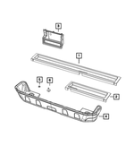 6510462AA - Interior Trim: Nut And Washer for Mopar Image