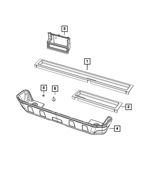 Panels - Moldings - Scuff Plates, Pillar, Cowl, 1/4 Panel Trim and Cargo Covers for 2020 Jeep Gladiator #3