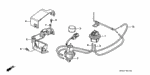 938920501007 - Electrical/Exhaust/Heater/Fuel: SCREW-WASHER (5X10) for Honda Image