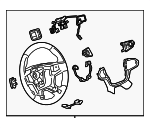 85639827 - Steering: Steering Wheel for Chevrolet: Traverse, Traverse Limited Image