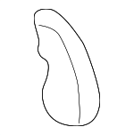 88935018 - Body: Release Handle for Cadillac: Escalade, Escalade EXT | Chevrolet: Avalanche 1500, Avalanche 2500, Silverado 1500, Silverado 1500 HD, Silverado 2500, Silverado 2500 HD, Silverado 3500, Suburban 1500, Suburban 2500, Tahoe | GMC: Sierra 1500, Sierra 1500 HD, Sierra 2500, Sierra 2500 HD, Sierra 3500, Yukon, Yukon XL 1500, Yukon XL 2500 Image