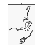 81420T1200 - : Door Lock Actuator Motor for Hyundai Image