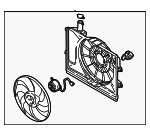 25380BE200 - : Fan Assembly for Hyundai Image