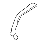 278103SH1A - Body: Defroster Duct for Nissan Image