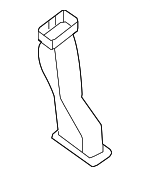 278313SH1A - Body: Rear Duct for Nissan Image