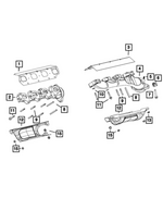 68594017AA - Engine: Exhaust Manifold for Mopar Image