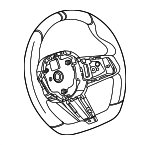 32305A6A5F9 - : 2023-2024 BMW i7 - Steering Wheel for BMW: i7 Image