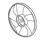 19020RV0A01 - Cooling System: Fan Blade for Honda: Odyssey, Passport, Pilot, Ridgeline Image