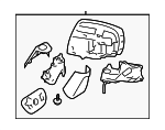 91036VA362 - : Mirror Assembly for Subaru Image