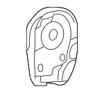 7186230130C0 - Body: Inner Finish Panel for Lexus: GS F, GS Turbo, GS200t, GS300, GS350, GS450h Image