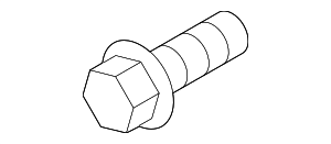 65698EQ30A - Body: Hood Latch Support Bolt for Nissan Image