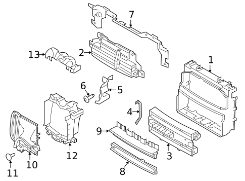 Air Deflector for 2018 Land Rover Discovery #0