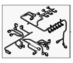 8J0971072AG - Electrical: Engine Harness for Audi: TT Quattro Image