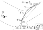72128268166 - : Head Airbag, Right for BMW Image