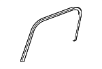 20794453 - Body: Weatherstrip for Cadillac: Escalade ESV, Escalade EXT Image