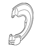 4605A204 - Brakes: Splash Shield for Mitsubishi Image