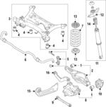 32221131 - : Cross-Member Bushing for Volvo: XC40, XC40 Recharge Image