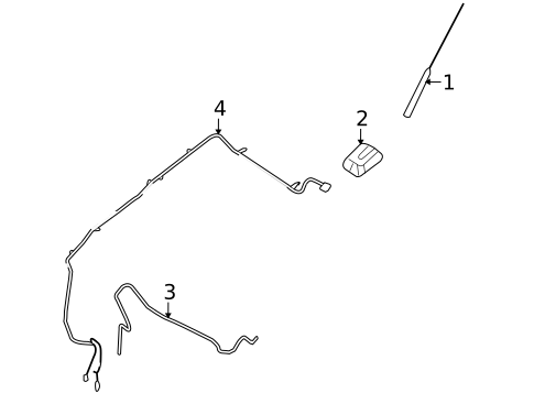 Antenna & Radio for 2009 Lincoln MKX #0